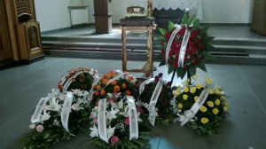 Pogrzeb - kwiaty