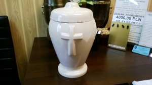 Urna - ceramiczna